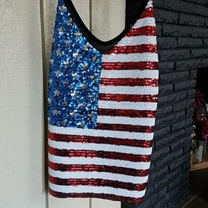 Women sequence tank top